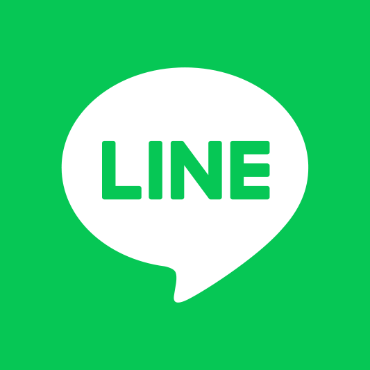 LINEでお問い合わせのボタンのアイロン